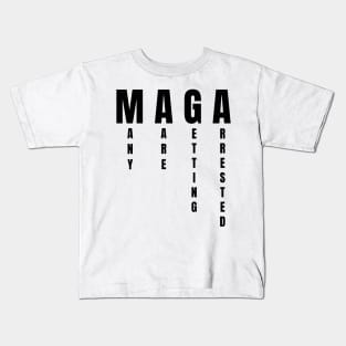 Funny MAGA Anti Trump Gifts Shirt Stickers Kids T-Shirt